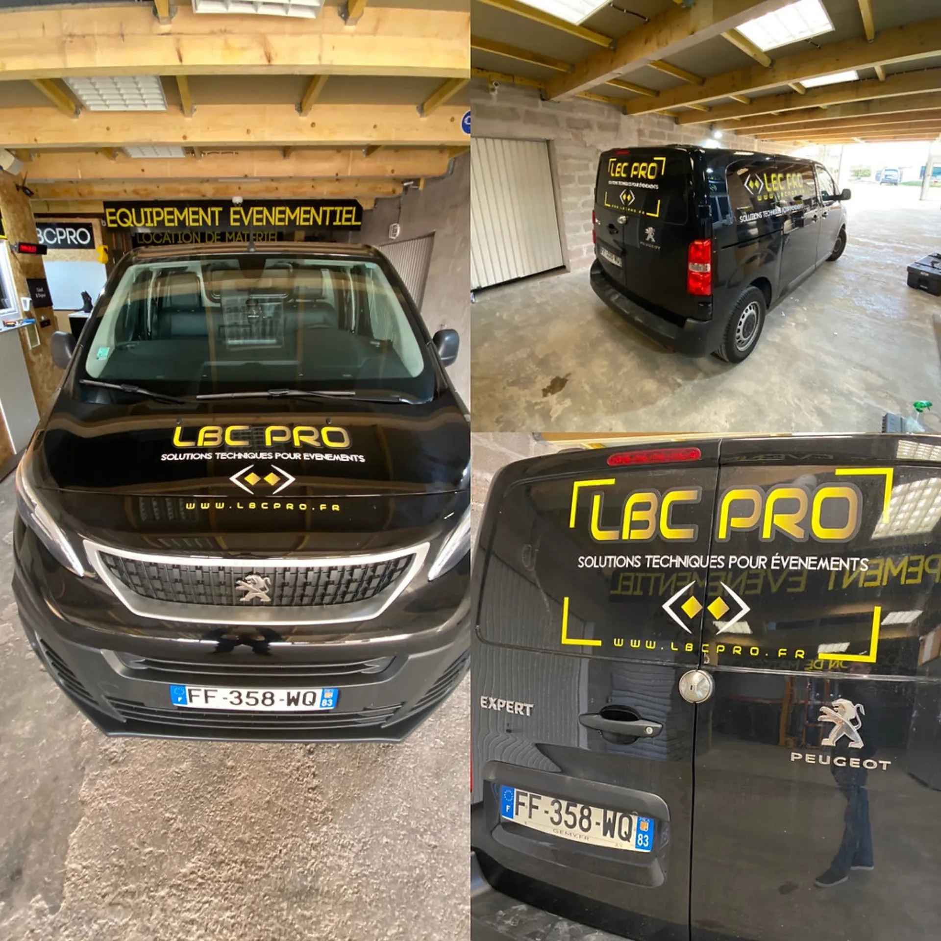 Quel est le prix des frais de déplacement chez lbc pro events?