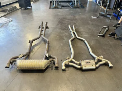 Fourniture et installation Catback Supersprint Mercedes AMG GTS 510cv - ADP Performance Vaucluse