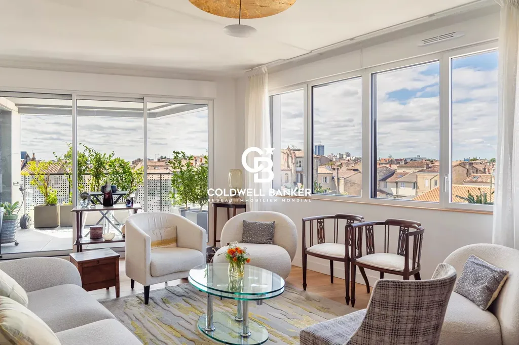 Appartement à vendre Bordeaux - dernier étage avec terrasse et balcon au Jardin Public