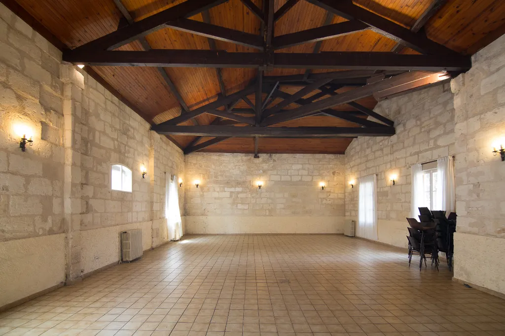 Vue de l'intérieur du cuvier