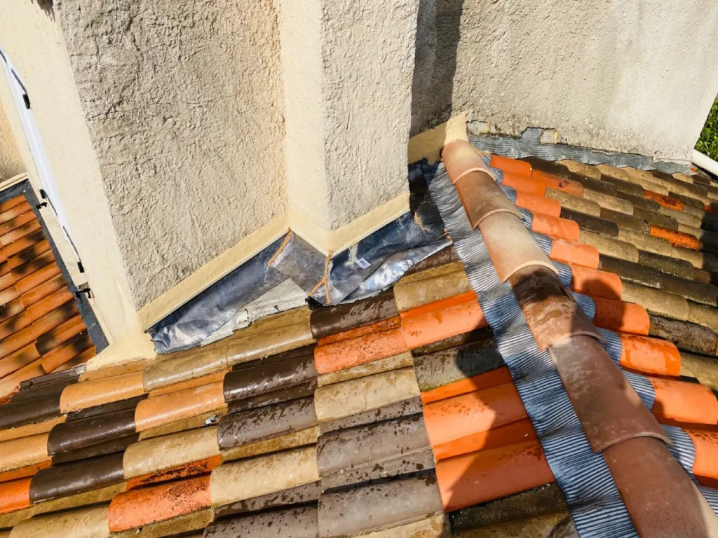 pose plomb et solin sur martigues