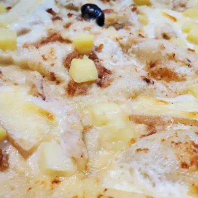 pizza tartiflette  chez presto pizza salon