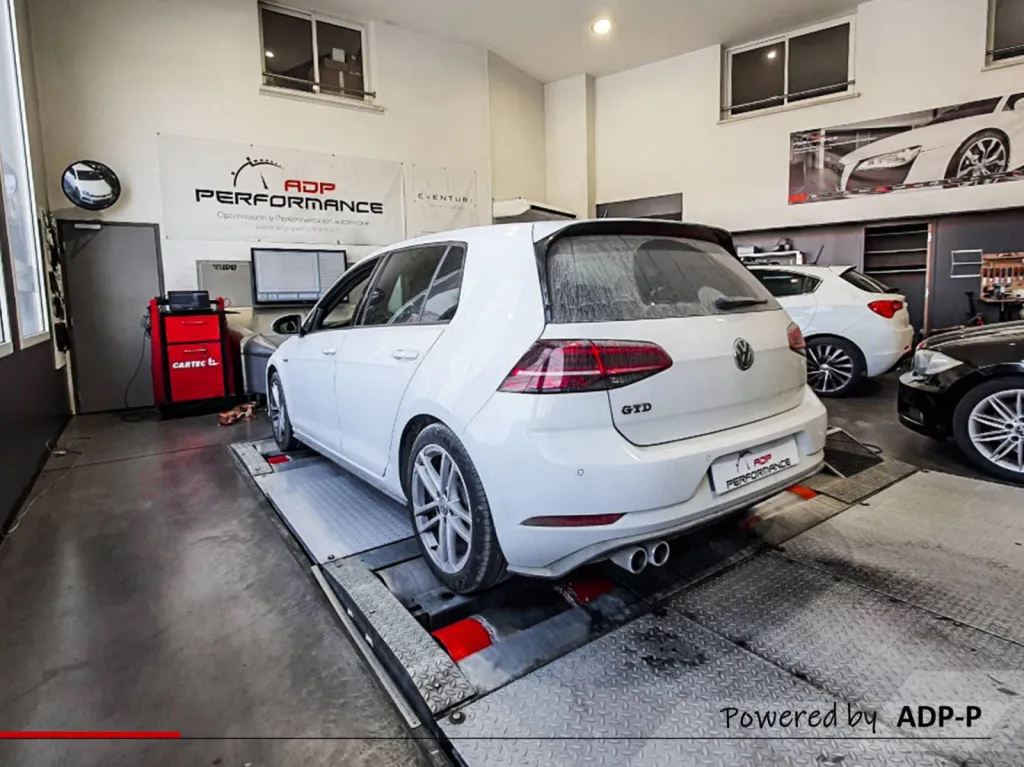 Reprogrammation moteur stage 1 VW Golf 7 GTD 2.0 Tdi 184cv | ADP Performance Marseille