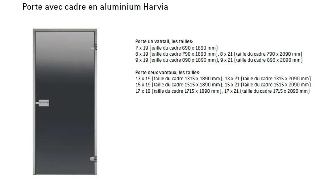 PORTE ALUMINIUM