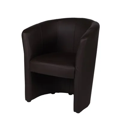 Location fauteuil club marron pour conférence de presse à Lyon