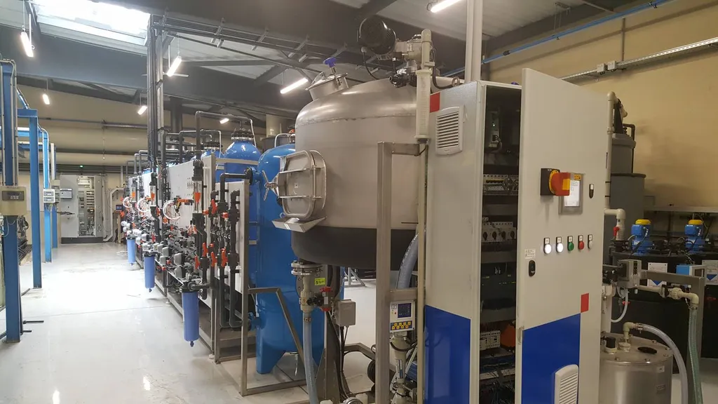 Vue d'ensemble Station de traitement