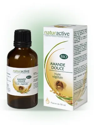 huile d'amande douce bio naturactive