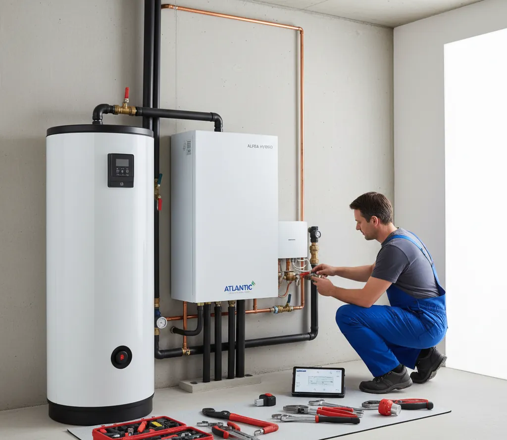 Installation de pompe à chaleur Air/eau à Saint-André-de-Cubzac | Ener-chauffage