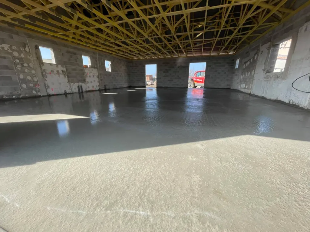 réalisation de dalle béton pour maison individuelle de plein pied proche de Vitrolles 13127