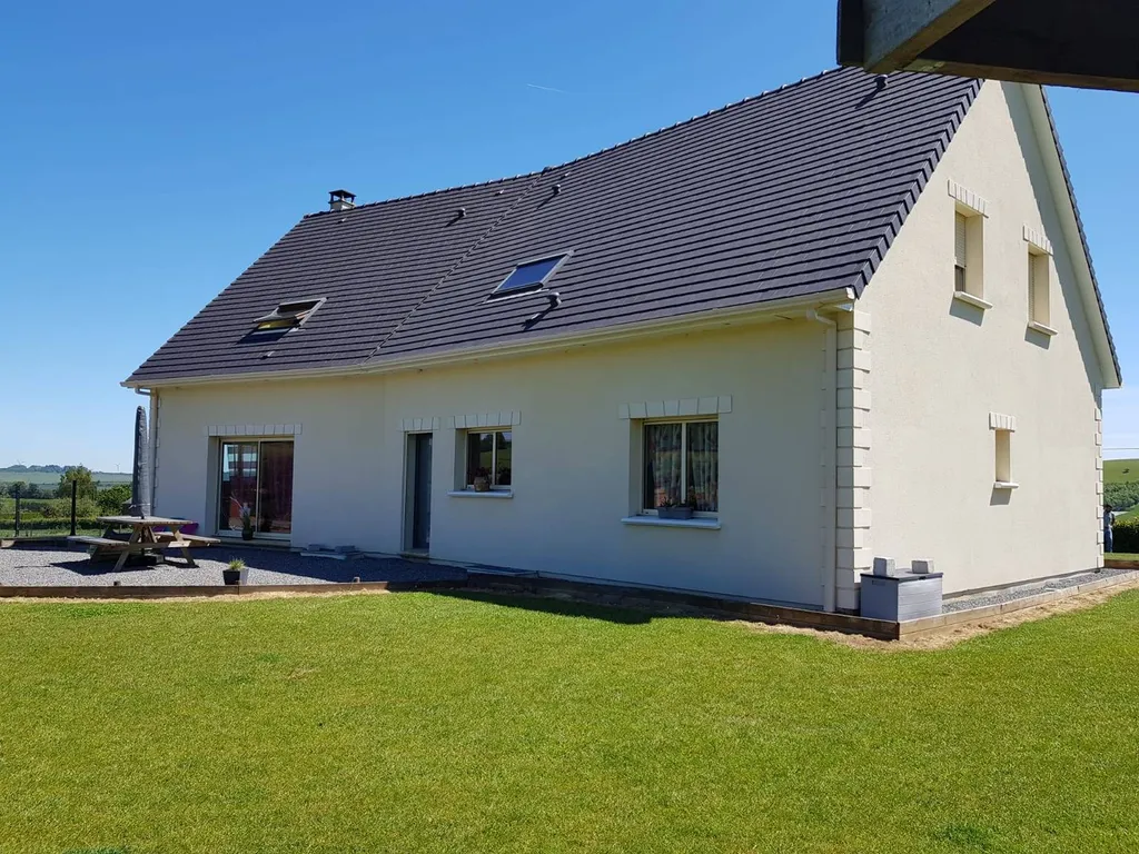 Maison récente, Vallée de la Bresle, 76 Normandie