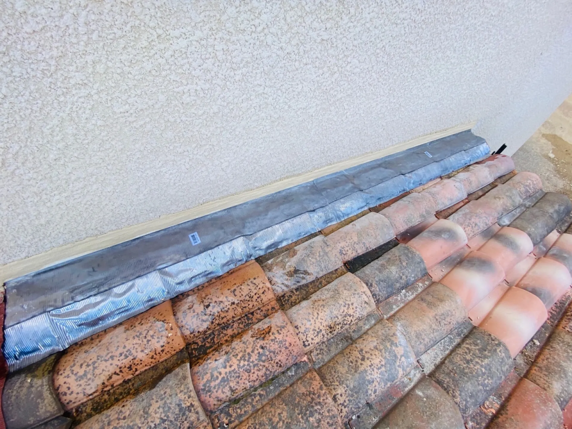 Solin plomb fini sur Bouc Bel Air