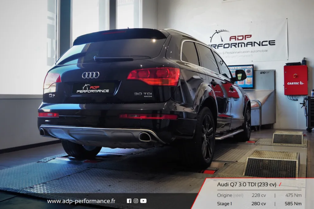Reprogrammation moteur Marseille - Audi Q7 3.0 TDI - ADP Performance
