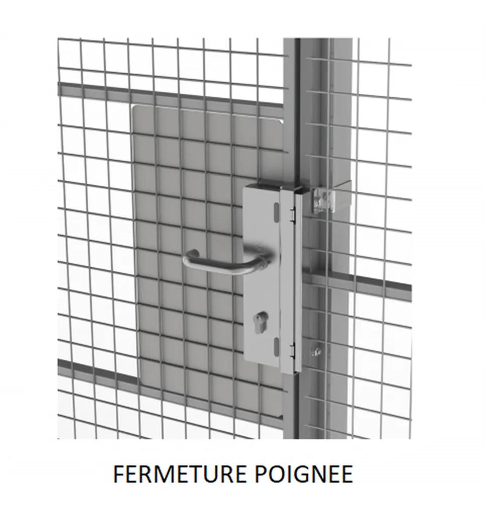 Installer une cloison de sécurité grillagée industrielle à Toulouse, Paris et dans toute l'Occitanie