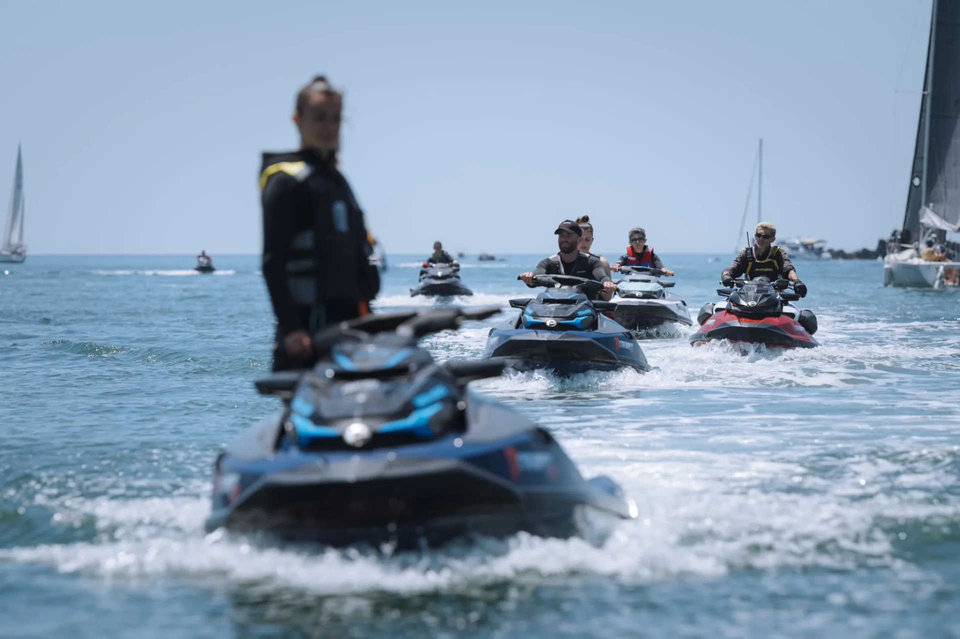 Location de Jet ski 2h randonnée encadrée au cap d'Agde avec Matos import 