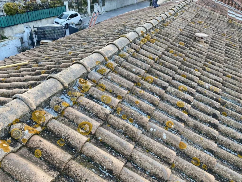 faitage avant intervention sur martigues