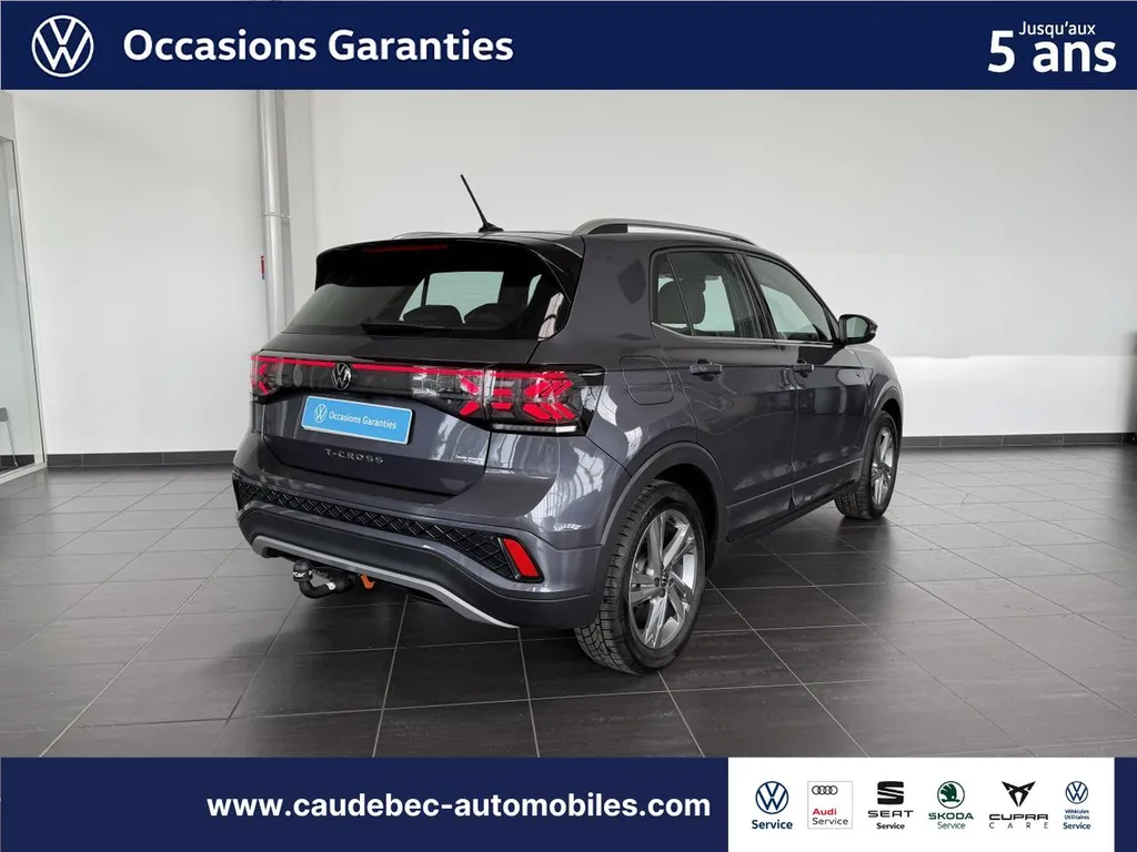 Volkswagen T-Cross R-Line d’occasion automatique essence à vendre à Rouen chez concessionnaire
