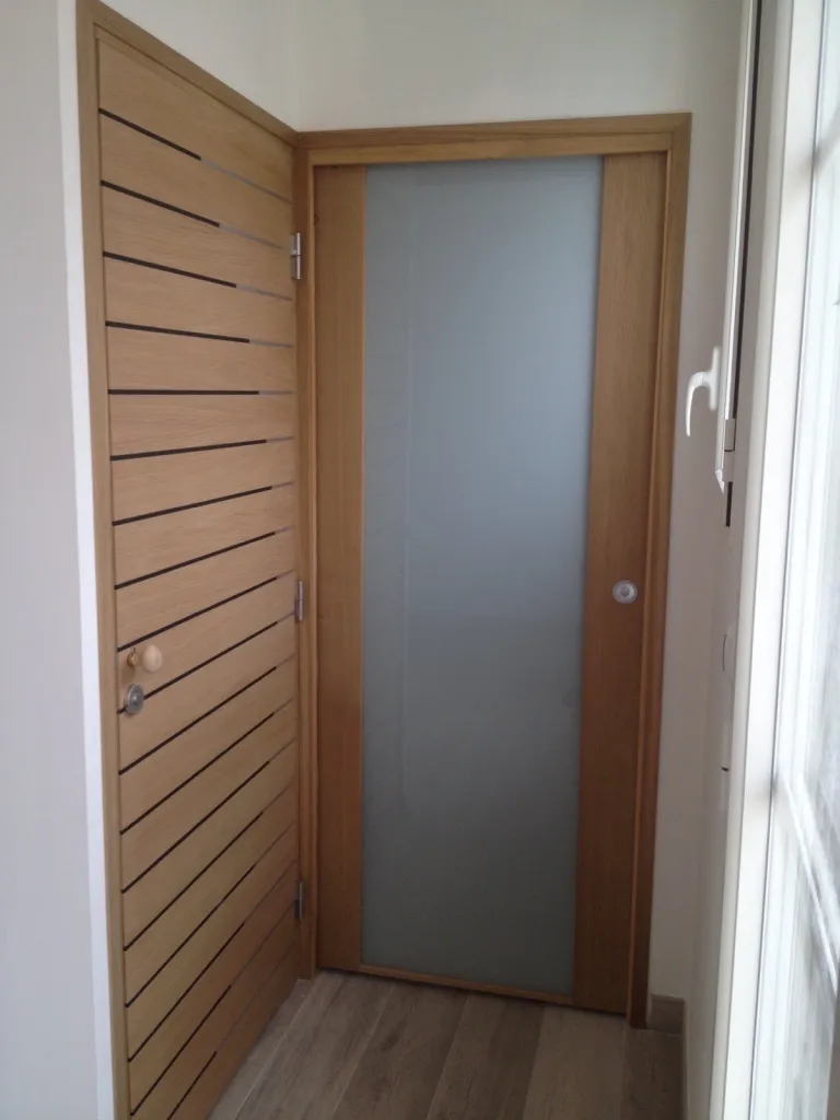 Portes rainurés grande hauteur sur mesure à Bordeaux
