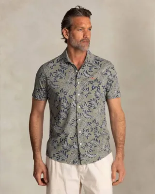 Chemise homme NZA imprimé tropical : l'élégance décontractée après 50 ans à Dieppe avec Urban Chic