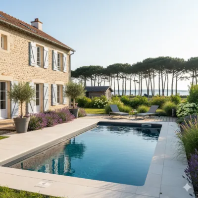 Spécialiste de  la piscine coque installé sur le Bassin d'Arcachon à Gujan Mestras et ses environs .