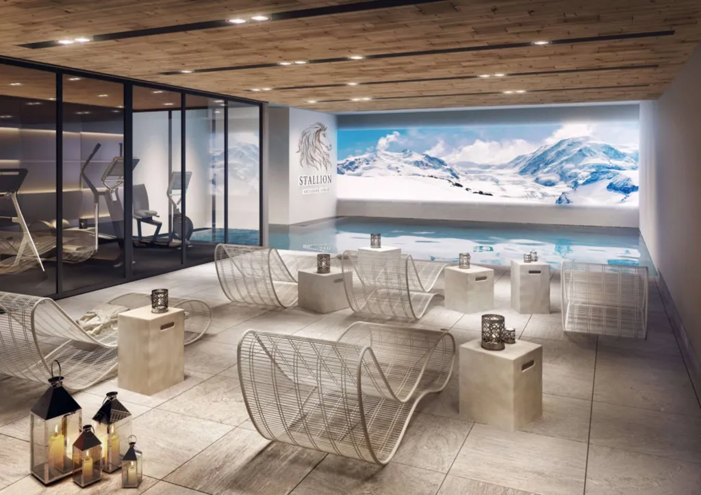 5 chalets en pleine nature avec appartements allant du T1 au T6 à Megève près de Chamonix-Mont-Blanc