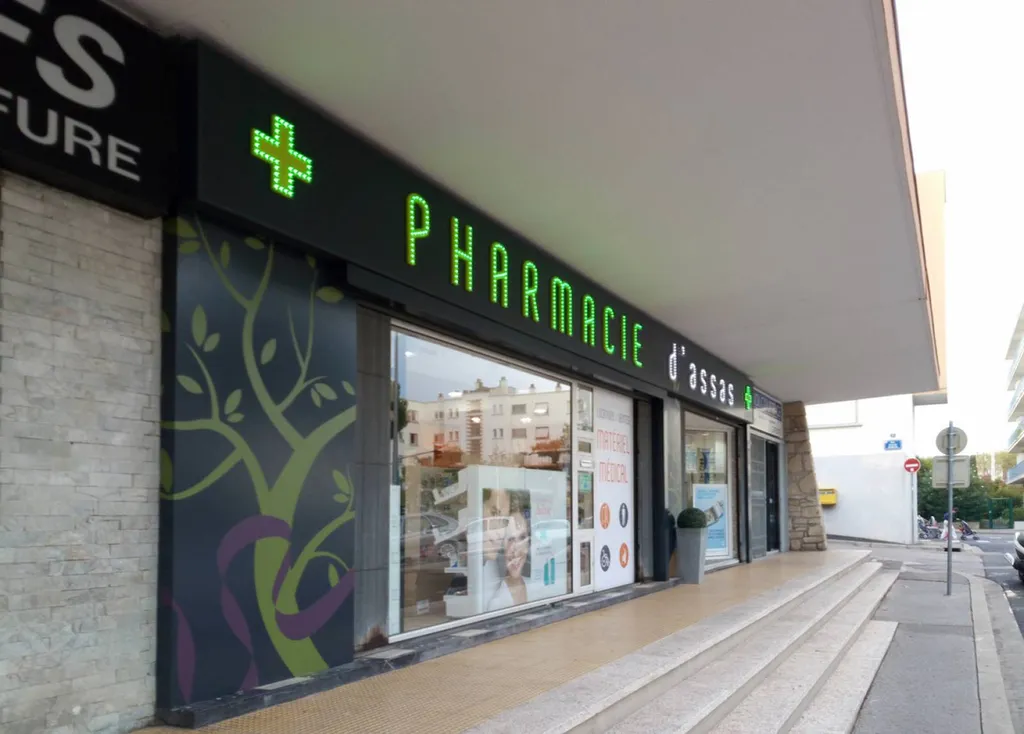 lettres lumineuses pharamcie montpellier