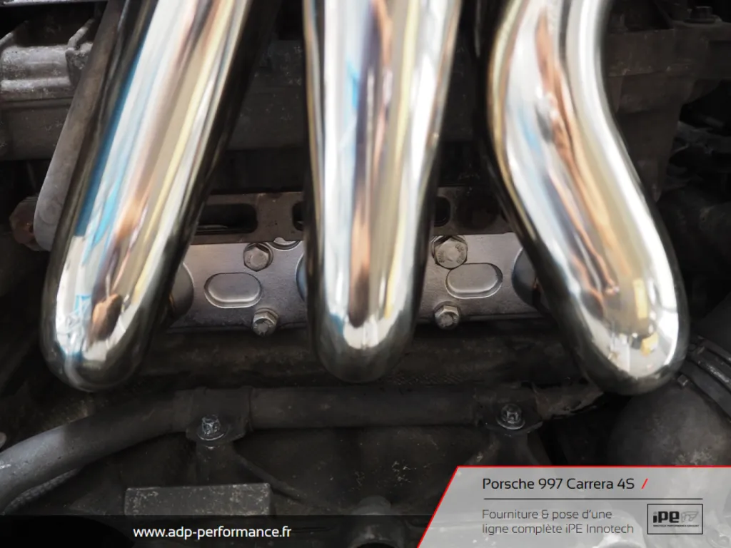 Ligne d'échappement iPE Innotech Porsche 997 Carrera 4S | Toulon