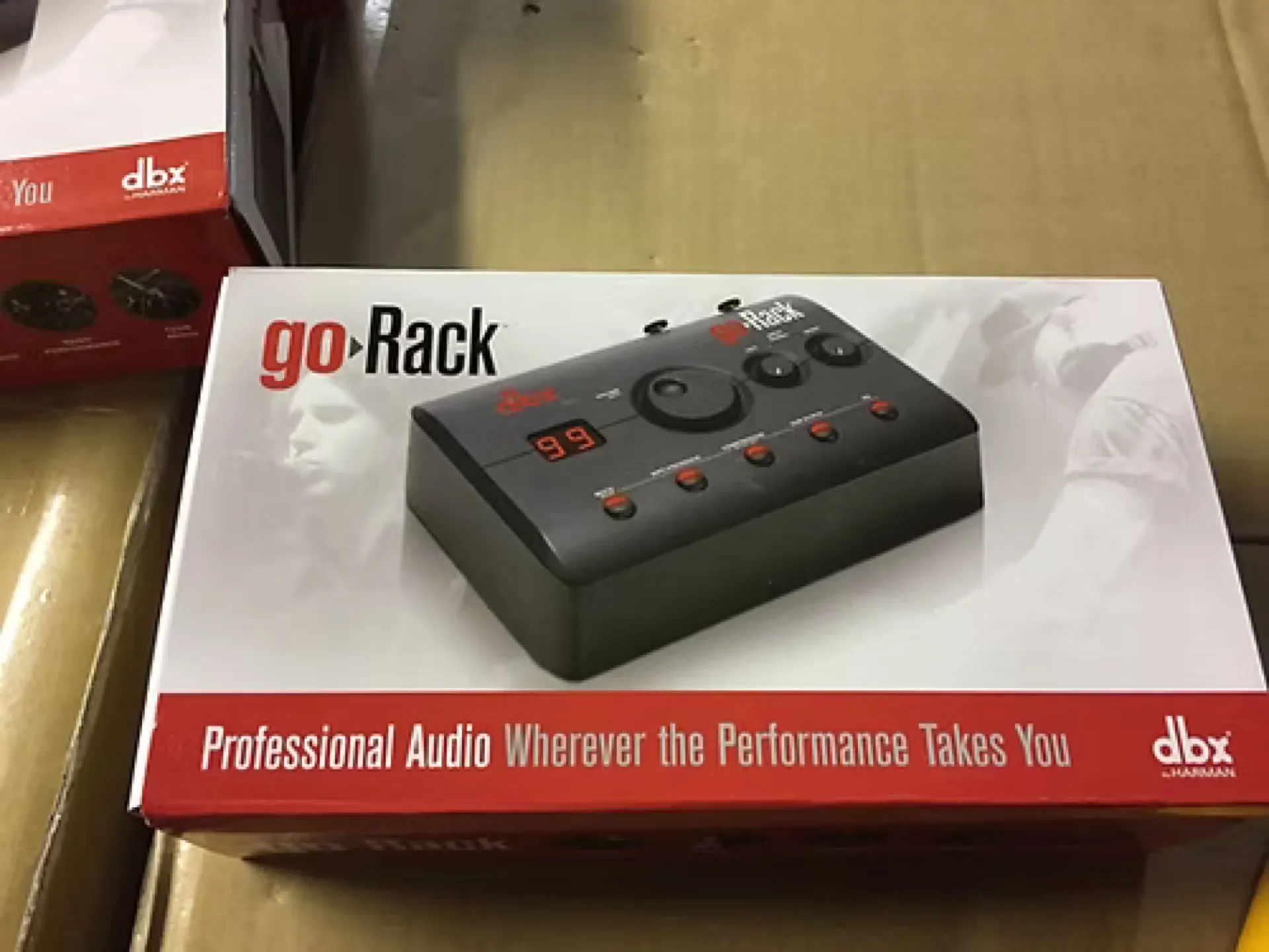 FILTRE SON TRAITEMENT DE SON DBX GORACK