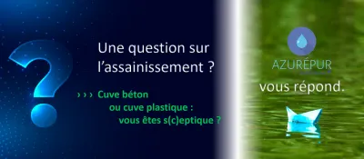 Cuve béton ou plastique 