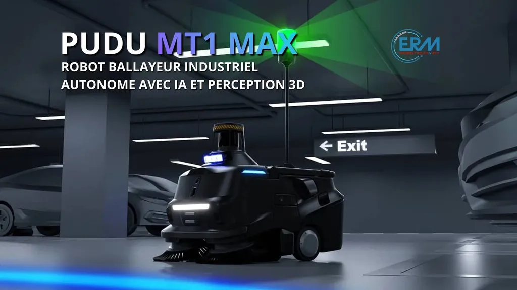 Le PUDU MT1 VAC, robot aspirateur avec IA intégrée