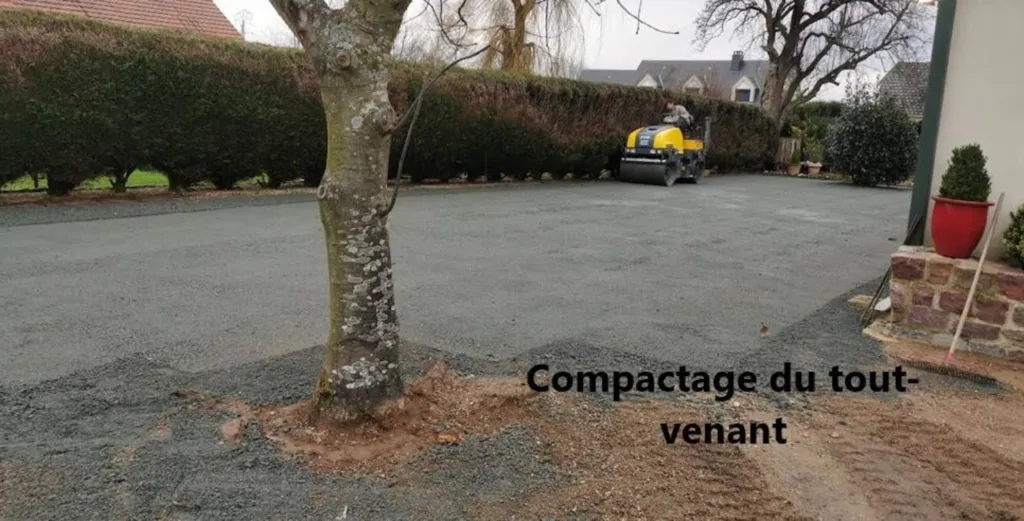 Compactage du tout-venant