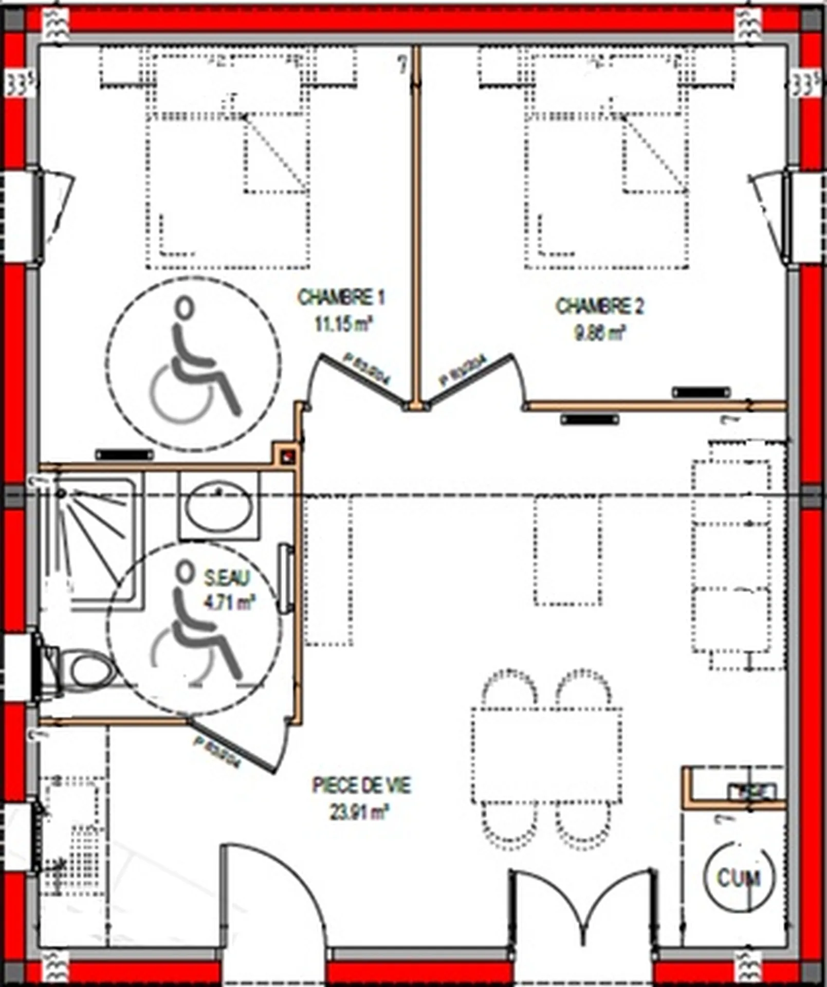 Tiny House modèle RB3 de 49 m²
