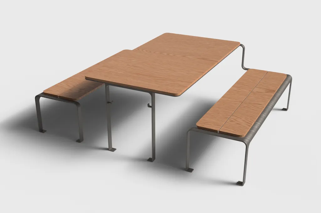 ALIX : table de pique-nique design et moderne