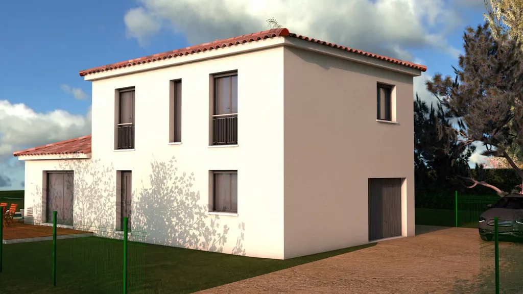 construire une maison à étage contemporaine proche Toulon