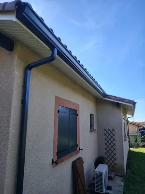 gouttières aluminium et lambris planche de rives aluminium