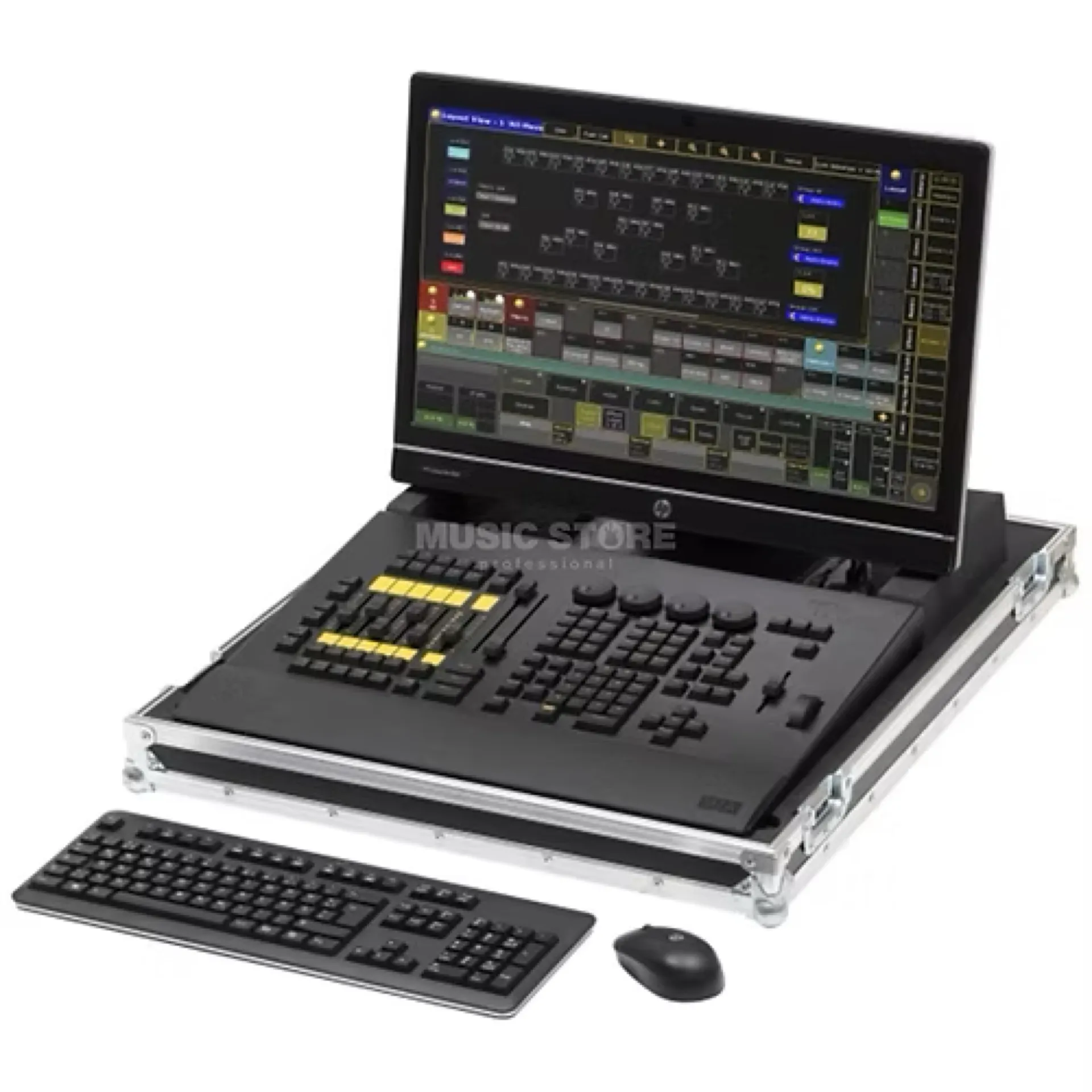 CONTROLEUR LUMIERE DMX GRANDMAONPC WING + PC TACTILE