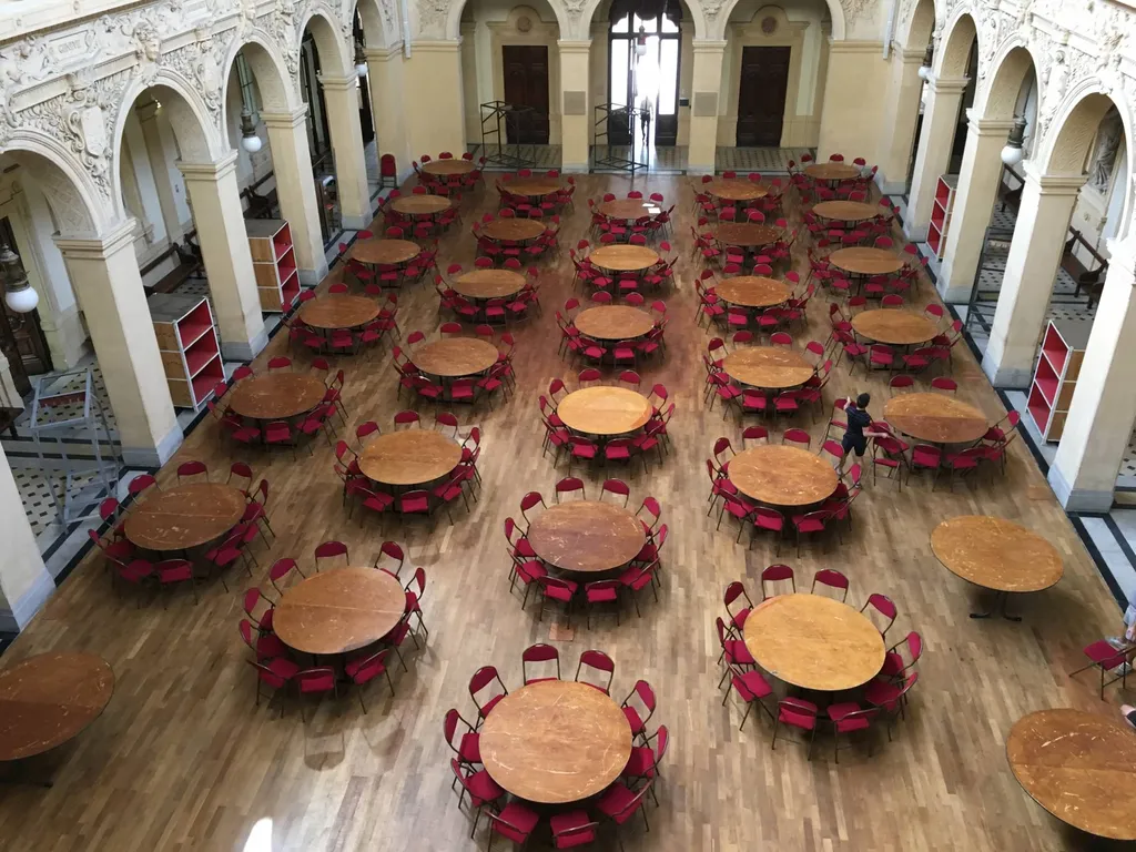 Diner pour l’association « ATM » de l'INSA Lyon à la CCI Lyon Métropole Saint-Etienne Roanne