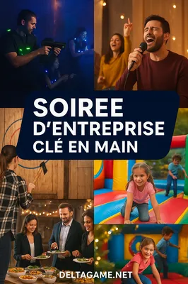 Organisez votre fête d’entreprise sur mesure clé en main avec Deltagame à Plan de Campagne !