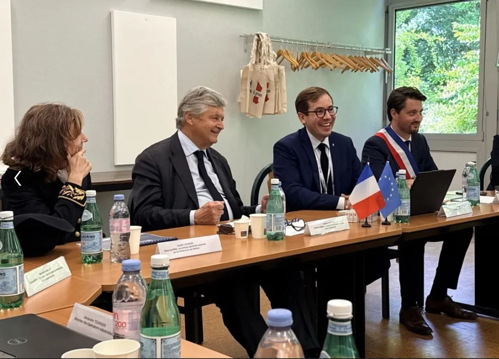 Benta Lyon a accueilli Nicolas Forissier, Ministre délégué chargé du Commerce extérieur et de l’Attractivité
