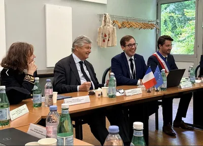 Benta Lyon a accueilli Nicolas Forissier, Ministre délégué chargé du Commerce extérieur et de l’Attractivité