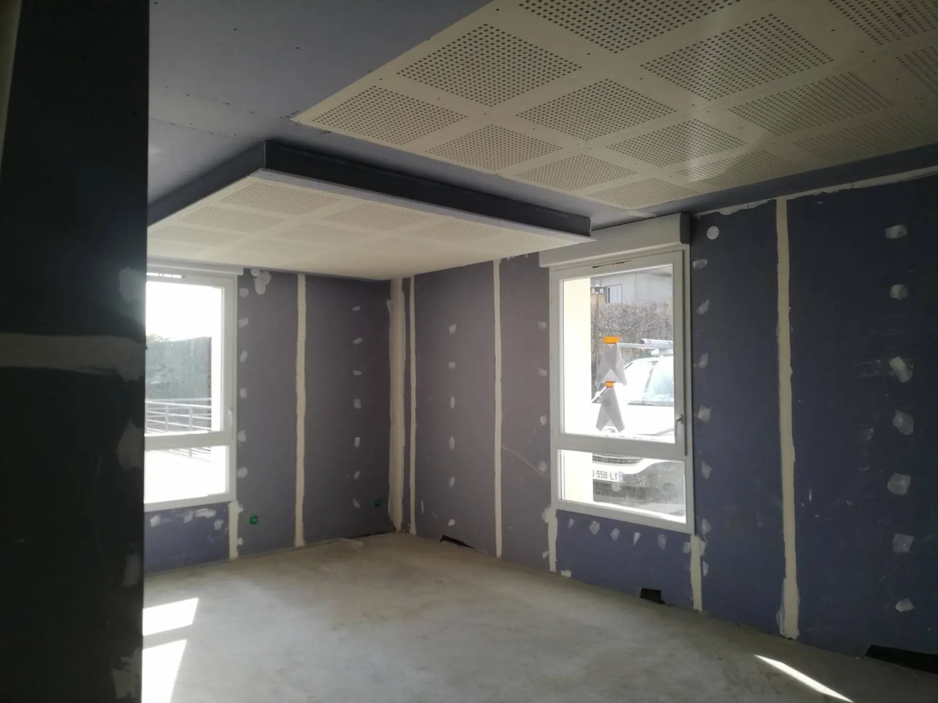 Installation électrique AVANT