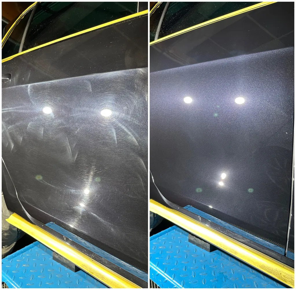 Restauration Volkswagen Golf GTE polissage Traitement céramique sur Lyon 