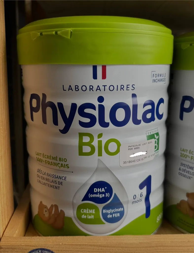 PHYSIOLAC BIO 1ER AGE PHARMACIE PANETTA 