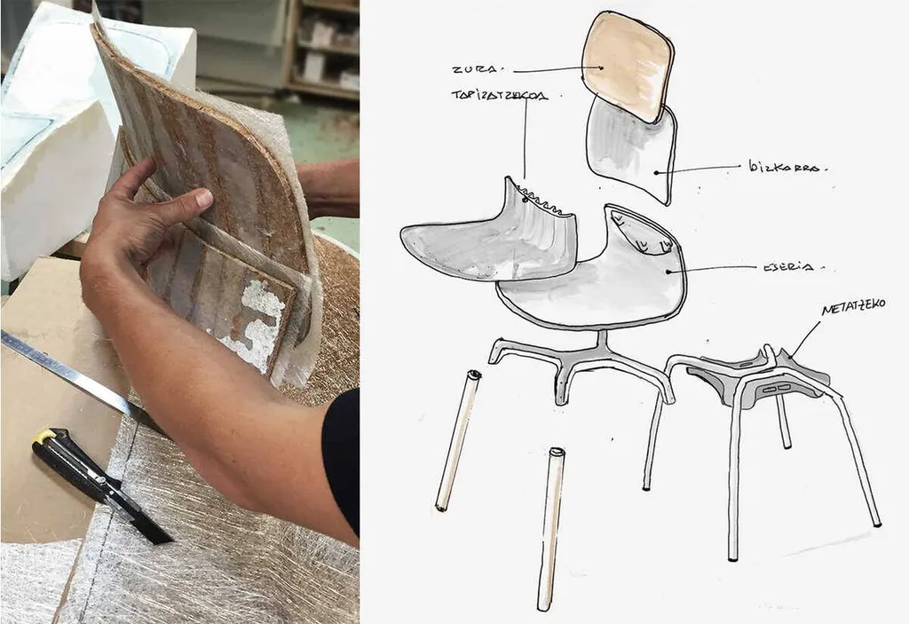Design de la chaise Klik à Marseille