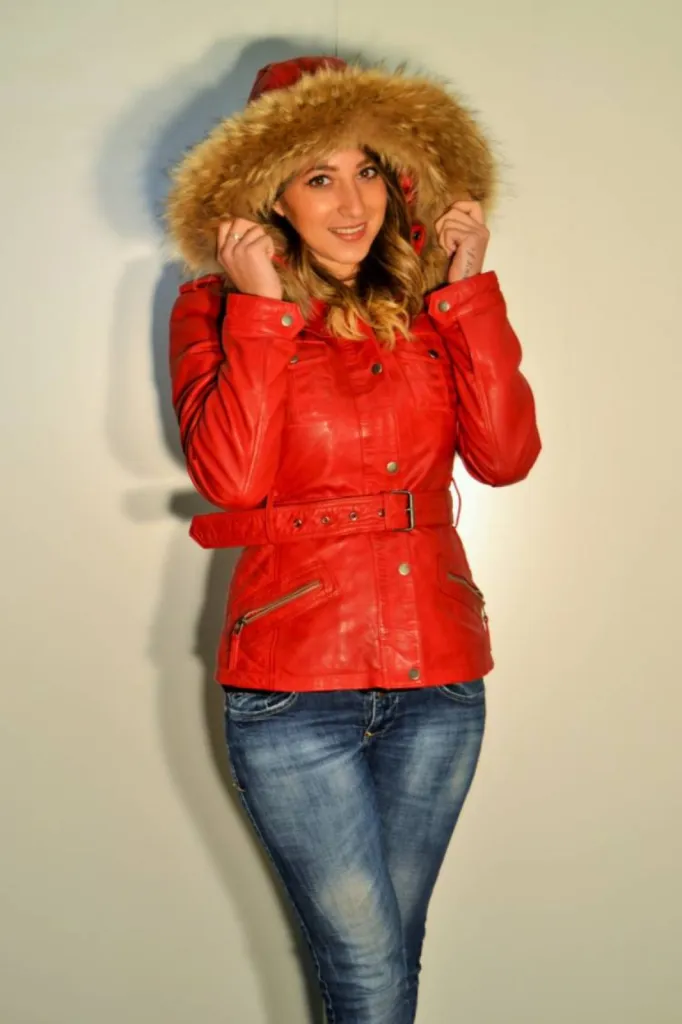 veste cuir agneau LA RICHARDE