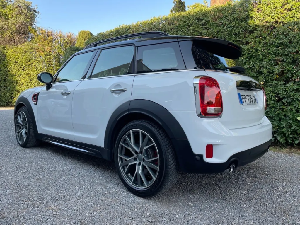Pose un film de protection PPF XPEL sur Mini Coutryman JCW à Cagnes-sur-Mer proche de Vence