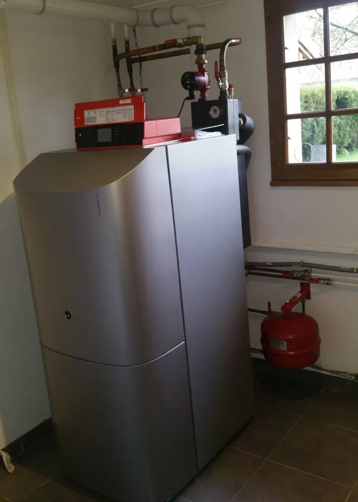 Rénovation chaufferie à St Romain de Colbosc avec une chaudière Viessmann