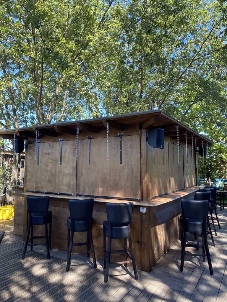 Installation restaurant LE WILL Ramatuelle Var