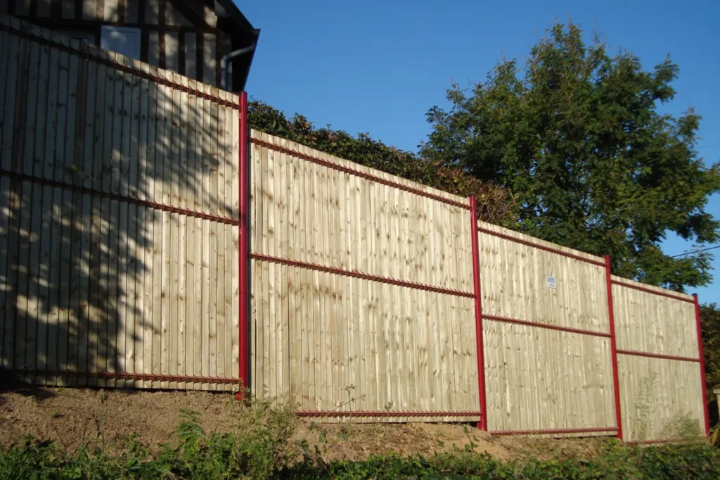Création d'une palissade bois décorative à Pont Audemer 27