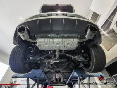 échappement origine leon cupra