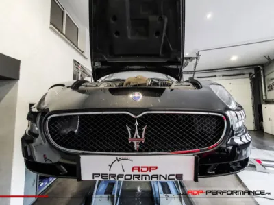 Installation silencieux à clapet Cargraphic Maserati Quattroporte | ADP Performance